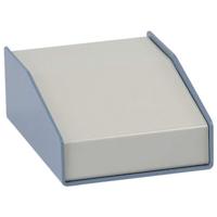 Hammond Electronics 1456CE2WHBU Consolebehuizing (l x b x h) 146 x 102 x 56 mm Aluminium Blauw, Beige 1 stuk(s) - thumbnail