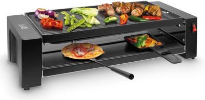 Fritel Gourmetstel PR3195 Racletteset Zwart