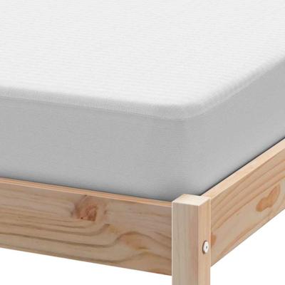 Matrasbeschermer waterdicht 80x200 cm wit