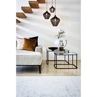 Light & Living Hanglamp 'Alvaro' 27cm, mat zwart - thumbnail