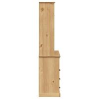 Hoge kast VIGO 80x40x176 cm massief grenenhout - thumbnail