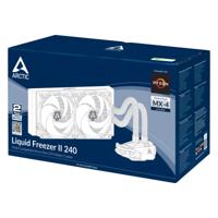 ARCTIC Liquid Freezer II 240 - Vloeistof-koelsysteem - voor: LGA1156, LGA1155, LGA1150, LGA1151, LGA2011-3 (Square ILM), AM4, LGA2066 (Square ILM) Socket) - aluminium - 120 mm - thumbnail