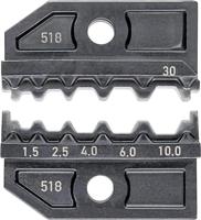 Knipex 97 49 30 97 49 30 Krimpinzetstuk Ongeïsoleerde doorverbinders 1.5 tot 4 mm² Geschikt voor merk Knipex 97 43 200, 97 43 E, 97 43 E AUS, 97 43 E UK, 97 43 - thumbnail
