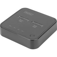 Digitus DA-71545 notebook dock & poortreplicator Bedraad USB 3.2 Gen 2 (3.1 Gen 2) Type-C Zwart - thumbnail