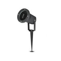 LED prikspot - Dimbaar - Kantelbaar - GU10 - IP44 waterdicht - Aluminium - Zwart - thumbnail