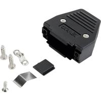 Conec 165X11239XE 165X11239XE D-sub behuizing Aantal polen: 9 Kunststof 180 ° Zwart 1 stuk(s) - thumbnail