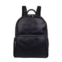 Cowboysbag 13.3 inch leren rugzak Mason zwart - thumbnail