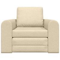 Slaapbank Crème 98 x 71 x 83 cm Stof - thumbnail