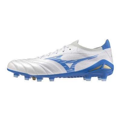 Mizuno Morelia Neo IV Beta Elite Gras Voetbalschoenen (FG) Zwart Zilver