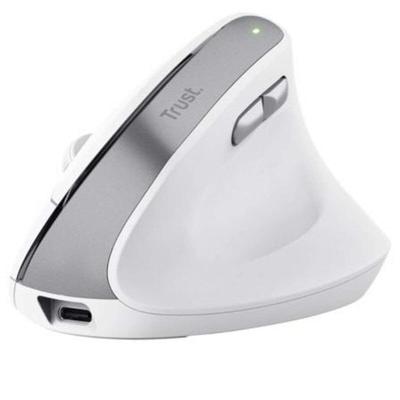 Muis trust ergonomisch bayo ii draadloos wit Muis trust ergonomisch bayo ii draadloos wit