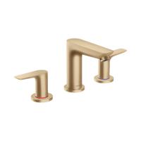 Wastafelmengkraan Talis E HansGrohe 3-Gats Met Trekwaste Brushed Bronze - thumbnail