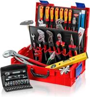 Knipex L-BOXX 00 21 19 LB S Sanitair Gereedschapskoffer (gevuld) 52-delig (l x b x h) 357 x 442 x 151 mm - thumbnail