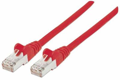Intellinet 330534 RJ45 Netwerk Aansluitkabel CAT 5e SF/UTP 2.00 m Rood