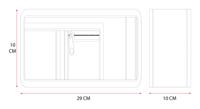 Lilo & Stitch Wallet Black Stitch Wild Energy - thumbnail