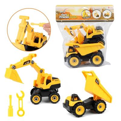 Toi-Toys Toi toys kiepwagen en graafmachine set/2