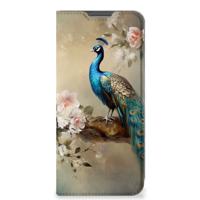 Hoesje maken voor OPPO A96 | A76 Vintage Pauwen - thumbnail