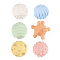 Motoriek en Zintuigballen Pastel, 6st - thumbnail