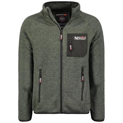 Geographical Norway - Fleece Vest Heren - Grijs - Fleece - SALE