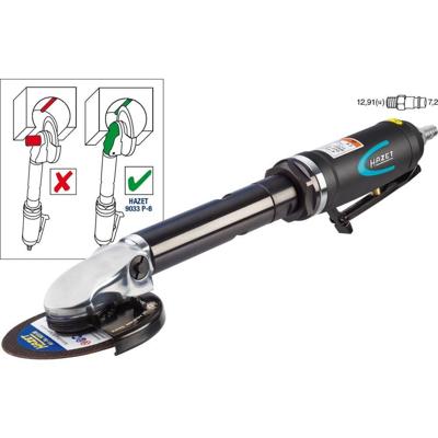 HAZET Diepslijper 9033P-8 · Lengte: 371 mm