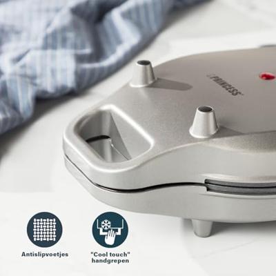 Princess 01.132465.01.001 Wafelijzer Grijs