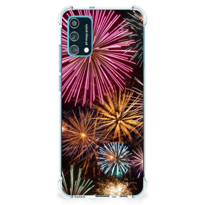 Samsung Galaxy M02s | A02s Anti Shock Bumper Case Vuurwerk
