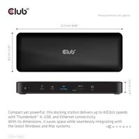 club3D CSV-1583 Thunderbolt 4 dockingstation - thumbnail