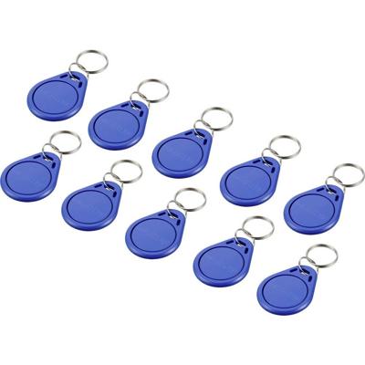 Sygonix SY-6879934 Transponder Set van 10 stuks EM-sleutelhanger 125 kHz, niet overschrijfbaar