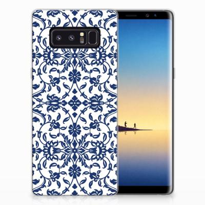 Samsung Galaxy Note 8 | TPU Case | Flower Blue