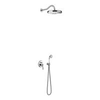 Regendoucheset Tres Clasic Mengkraan Incl. Handdouche Chroom Tres - thumbnail