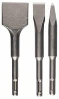Bosch Professional Korte Beitelset SDS-Plus 140 mm 3-delig - 2608690180 - thumbnail