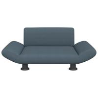 Hondenmand 70x45x28 cm stof donkergrijs - thumbnail