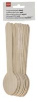 HEMA Wegwerplepels hout 10 stuks - thumbnail