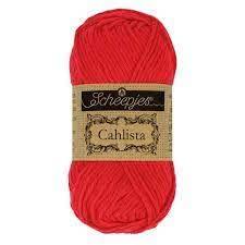 Scheepjes Cahlista 50g - 115 Hot Red