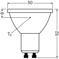 OSRAM HOMELIGHTING 4099854457036 LED-reflectorlamp-lamp Energielabel E (A - G) GU10 2.4 W Warmwit (Ø x h) 50.00 mm x 50.00 mm 1 stuk(s) - thumbnail