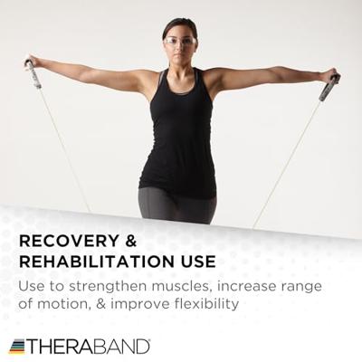 Theraband Tubing 7,5 m zeer licht - beige