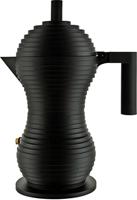 ALESSI - Pulcina - Percolator 6 kops Black Black - thumbnail