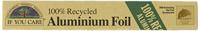 If You Care Aluminium folie - 100% recycled - rol 10m x 29,2cm - thumbnail