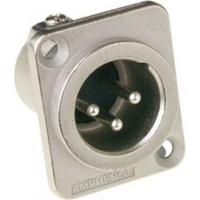 Amphenol AC3MMDZ 3 Polige XLR Chassisdeel | Female | Type D - thumbnail