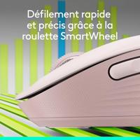 Logitech Signature M650 draadloze muis - stil, Bluetooth, programmeerbare knoppen - roze - thumbnail