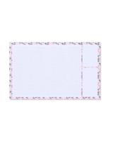 HEMA Bureau onderlegger papier bloemen (multi) - thumbnail