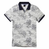 Twinlife Regular Fit Polo Heren Beige - thumbnail