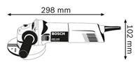 Bosch Professional GWS 1400 0601824800 Haakse slijper 125 mm 1400 W - thumbnail