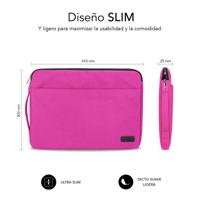 Laptoptas Subblim SUB-LS-0PS0104 Roze 15,6'' - thumbnail