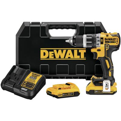DeWALT DCD796D2-QW boor Zonder sleutel Zwart, Geel 1,6 kg