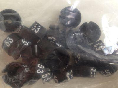 MB zwart/wit 53 voor op kledinghanger