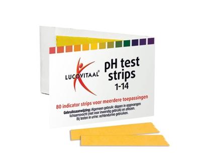 Lucovitaal pH Test Strips 80Stuks