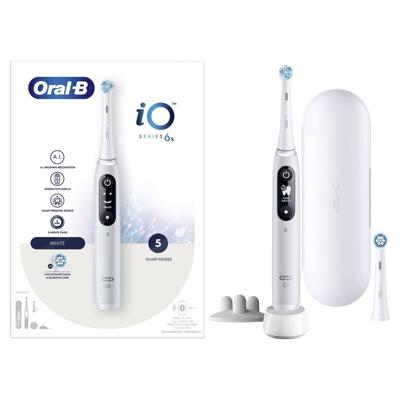 Oral-B iO Series 6s white 4210201427407 Elektrische tandenborstel Roterend / oscillerend Wit