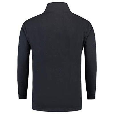Tricorp sweater ritskraag - Casual - 301010 - marine blauw - maat L