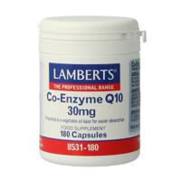 Lamberts Co enzym Q10 30mg 180 Vegetarische capsules - thumbnail