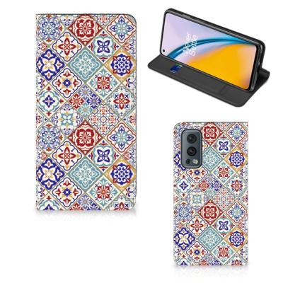 OnePlus Nord 2 5G | Standcase | Tiles Color OnePlus Nord 2 5G | Standcase | Tiles Color